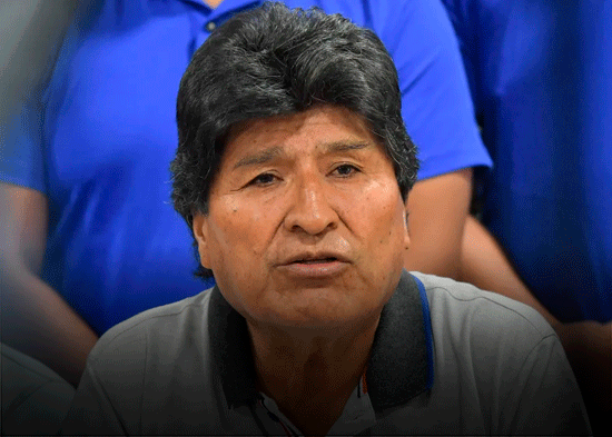 Expresidente Evo Morales denuncia desconocidos dispararon a su vehículo e hirieron a su chofer