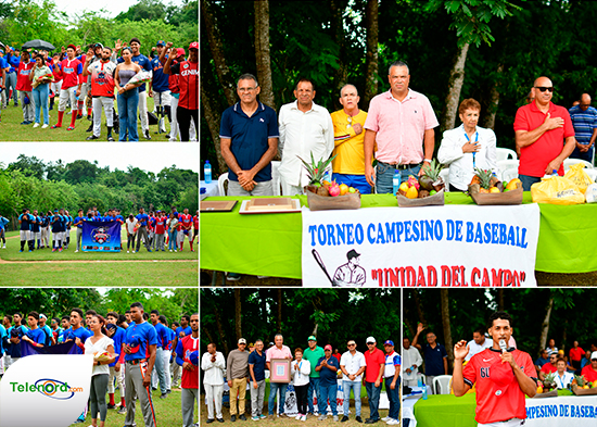 Inauguran 28vo. torneo de béisbol de la Liga Unidad del Campo SFM