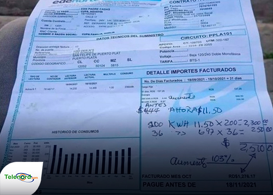 Aumento de tarifa eléctrica golpea hogares mientras el servicio empeora dice Carolina Medina