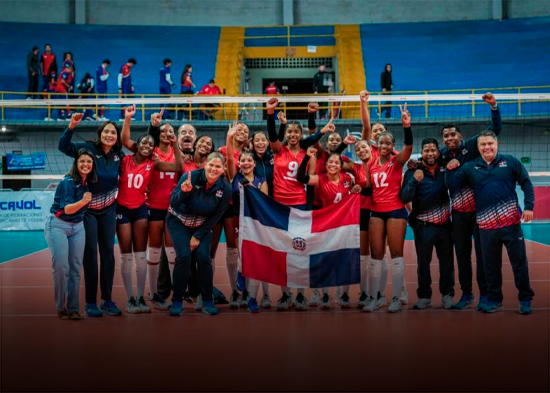 República Dominicana barre 3-0 a Canadá en NORCECA Voli femenino sub-17