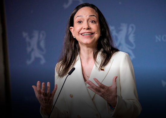 María Corina Machado: “Tengo muchas esperanzas de que Venezuela sea libre"