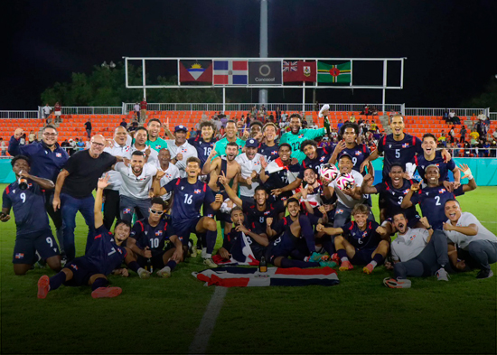 Fútbol de RD logra boleto a Copa Oro de Concacaf y sube a Liga A