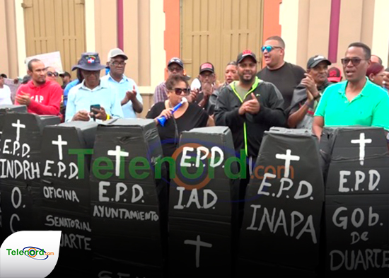 Movimientos populares en SFM dan “sepultura” a las instituciones del estado por “ifuncionales”