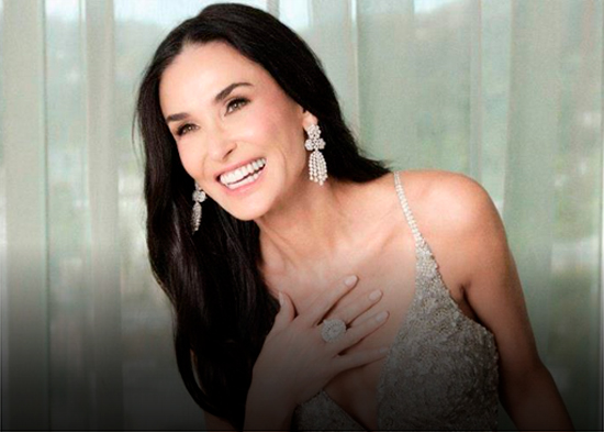 Demi Moore es la mujer más bella del 2025, según People