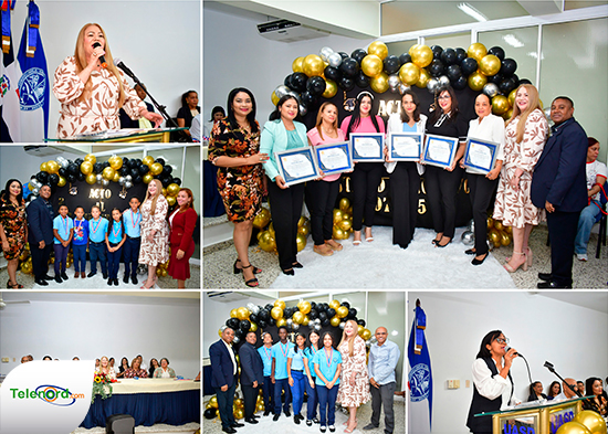 Distrito educativo 07-05 Sur-E reconoce la excelencia educativa año escolar 2025