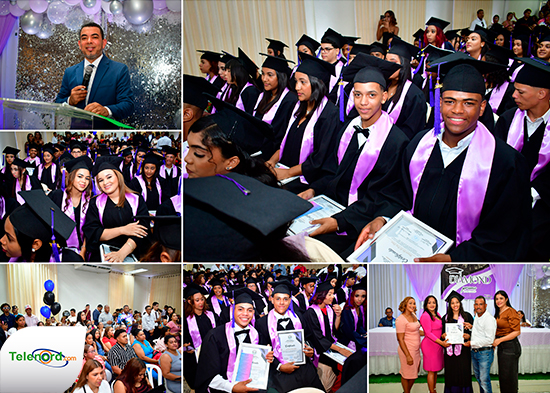 Centro educativo Americo Lugo celebra graduación de secundaria 2024-2025
