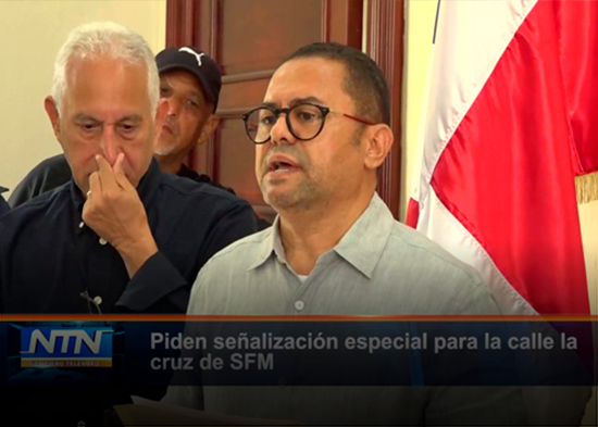 Piden señalización especial para la calle la cruz de SFM