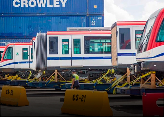 A partir de agosto, el Metro de Santo Domingo operará con trenes de seis vagones