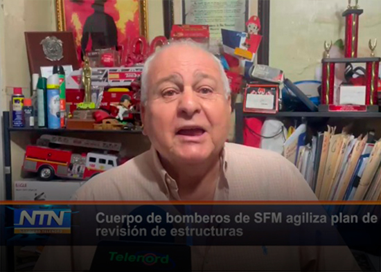 Cuerpo de bomberos de SFM agiliza plan de revisión de estructuras