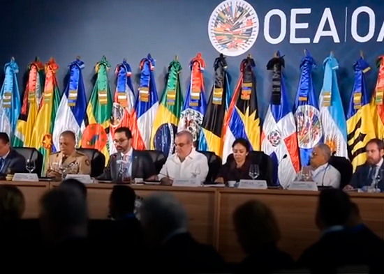 Durante reunión en RD, la OEA urge renovar instituciones policiales por alza del crimen en la región