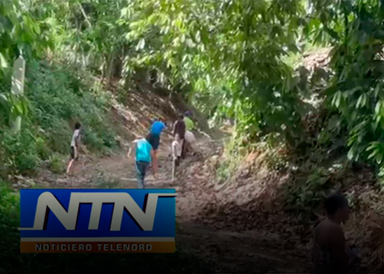 Comunitarios del Limón piden arreglos de caminos