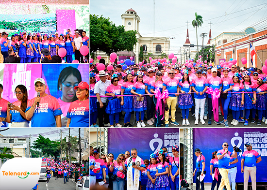 Patronato Contra el Cáncer del Hospital Oncológico del Nordeste realiza gran caminata "Donando Pasos, Regalas Vida 2025"