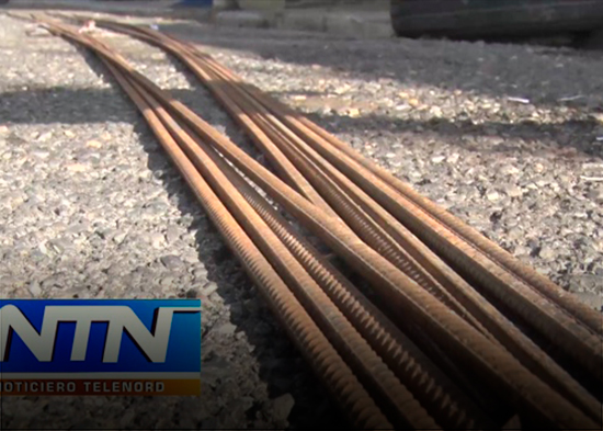 Denuncian robo de varillas en un centro educativo de SFM