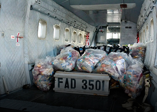 Gobierno envía ayuda humanitaria a Jamaica