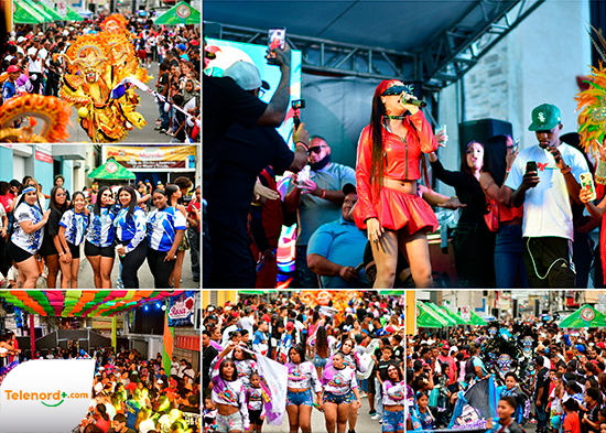 Primer domingo del Carnaval francomacorisano 2026 con La Gigi