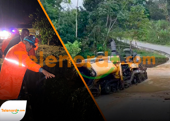 Lluvias provocan inundaciones en comunidades de María Trinidad Sánchez