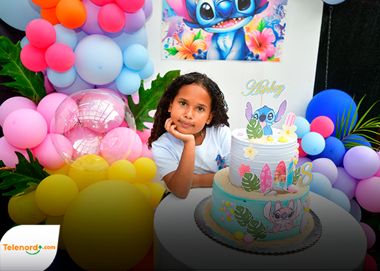 Celebran el cumpleaños de la niña Ashley Brito