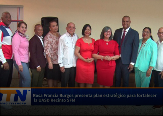 Rosa Francia Burgos presenta plan estratégico para fortalecer la UASD Recinto SFM
