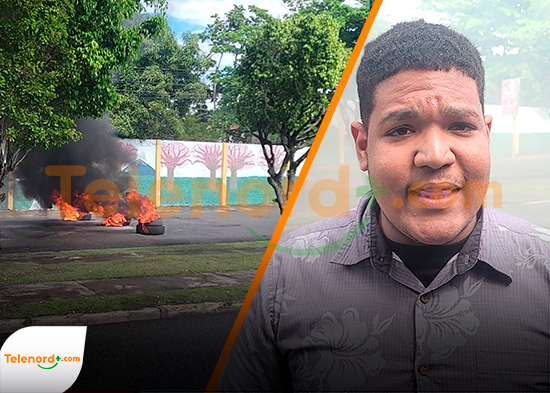 Protestan en el Liceo Ercilia Pepín; exigen diversas demandas por parte del MINERD