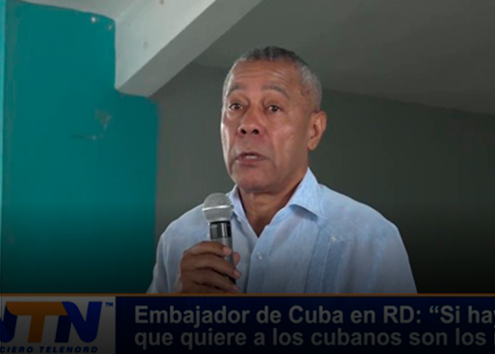 Embajador de Cuba en RD “Si hay alguien que quiere a los cubanos son los maestros”