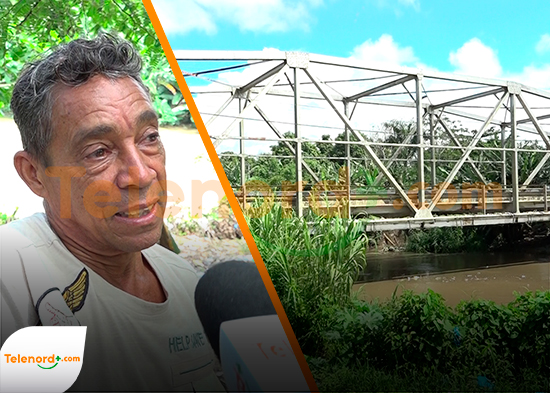 Preocupación por mal estado del puente sobre el río Camú