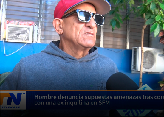Hombre denuncia supuestas amenazas tras conflicto con una ex inquilina en SFM