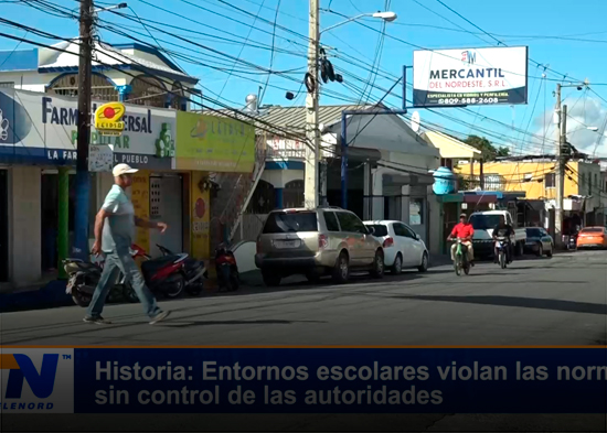 Historia Entornos escolares violan las normas sin control de las autoridades