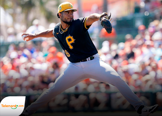 Wilber Dotel dominó a San Luis con 4 entradas en blanco en triunfo de Pittsburgh