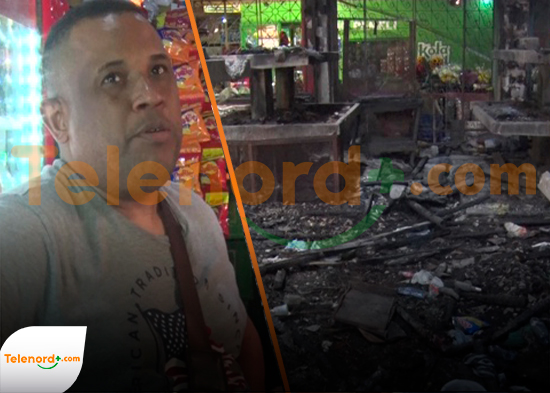 Comerciantes denuncian abandono tras incendio en mercado municipal de SFM