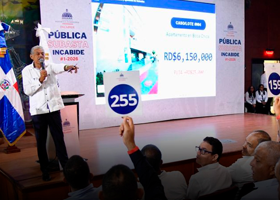 Primera subasta pública de bienes incautados en RD