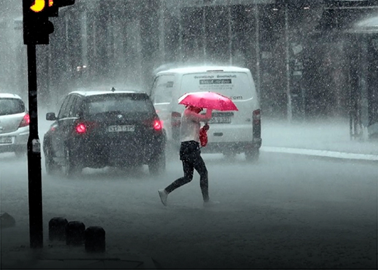 Vaguada provocará lluvias y tormentas eléctricas este lunes