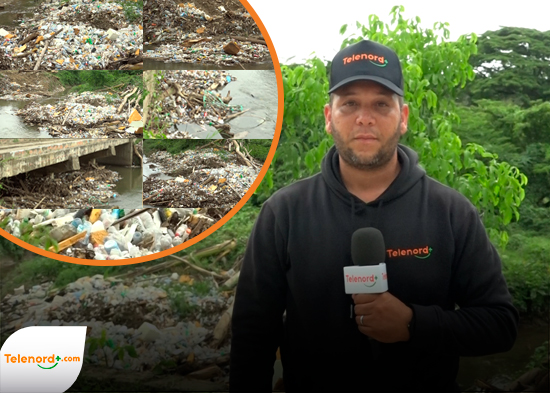 Desperdicios de plásticos y basura continúan en el río Jaya de SFM