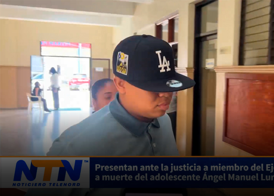 Presentan ante la justicia a miembro del Ejército vinculado a muerte del adolescente Ángel Manuel