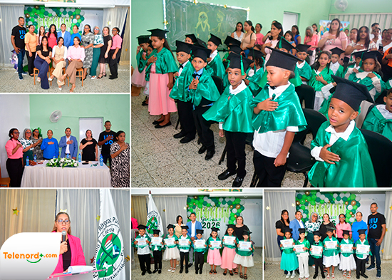 Centro Educativo Maria Altagracia Paula celebra graduación de la promoción 2026 del nivel inicial
