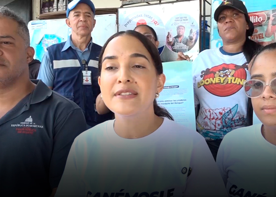 ¡A combatir el dengue! Salud Pública intensifica jornada preventiva en sectores de Duarte